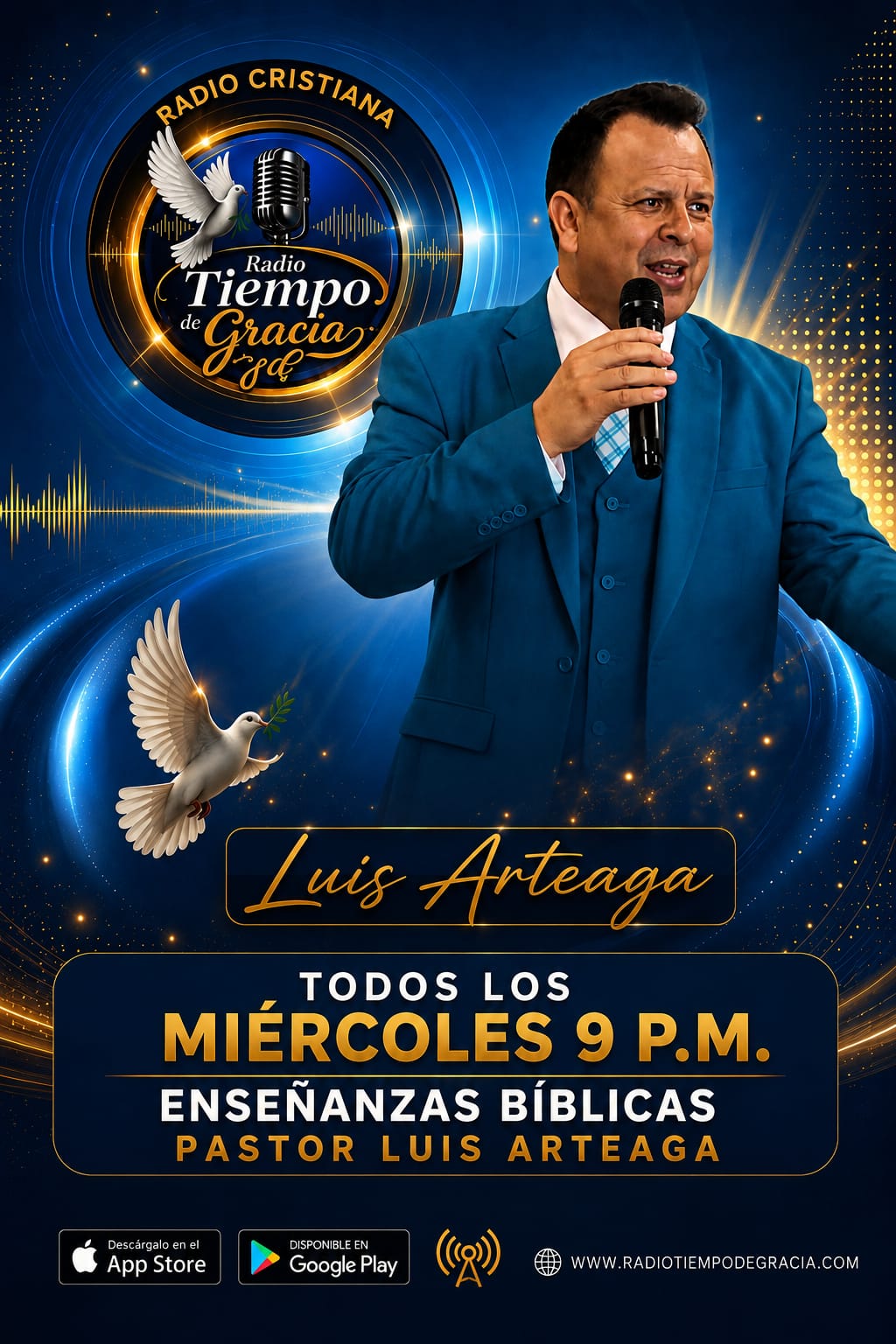 Enseñanzas bíblicas con el pastor Luis Arteaga